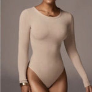 JLUXLABEL Taupe Ribbed Co-ord Set